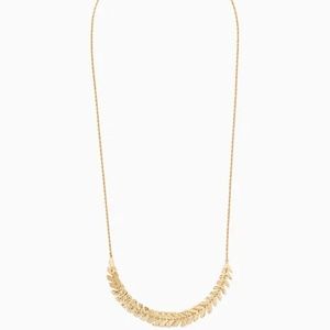 NWT Kate Spade "A New Leaf" slider necklace